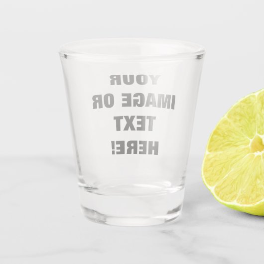 Verre à liqueur fait sur commande (Dos)