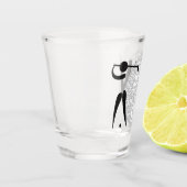 Verre à liqueur personnalisé de whiskey de golf (Gauche)