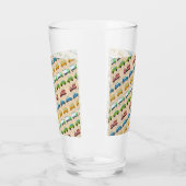 verre à motif noir (Gauche)