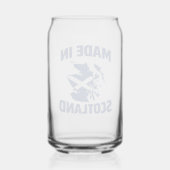 Verre à pied drapeau Fabriqué en Écosse (Verso)