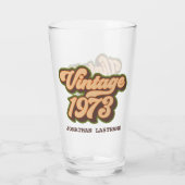 Verre à pied vintage 1973 (Dos)