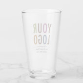 Verre à pint personnalisé 470ml avec votre logo sa (Dos)