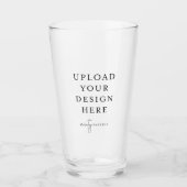 Verre à pinte 16 oz. Parfum (Devant)