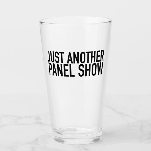 Verre à pinte à panneau (Devant)