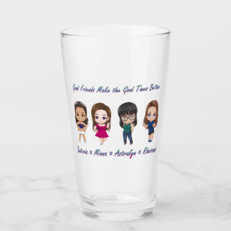 Verre à pinte - Bons amis
