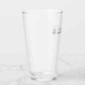 Verre à pinte de bière (Droite)