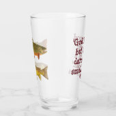 Verre à pinte humoristique pour la pêche (Droite)