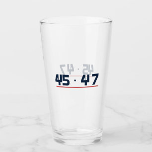 Verre à pinte Navy et Rouge 45 47 Classics