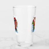 Verre à pinte pour les super-héros du coeur (Gauche)