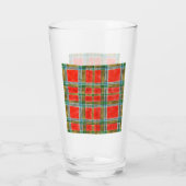 Verre à pinte TARTAN MAC BAIN (Dos)