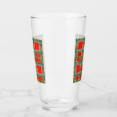 Verre à pinte TARTAN MAC BAIN (Gauche)