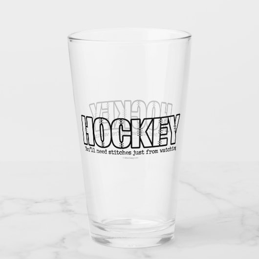 Verre à points de hockey (Devant)