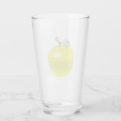 Verre à pomme jaune (Dos)