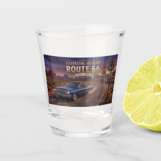 Verre A Shot 100 Ans de Route 66