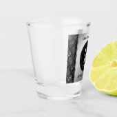 Verre A Shot 11ème anniversaire de Mariage en acier (Gauche)