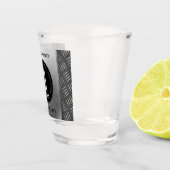 Verre A Shot 11ème anniversaire de Mariage en acier (Droite)