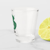 Verre A Shot 16e Century Celtic Knot Decorative Capital B (Droite)