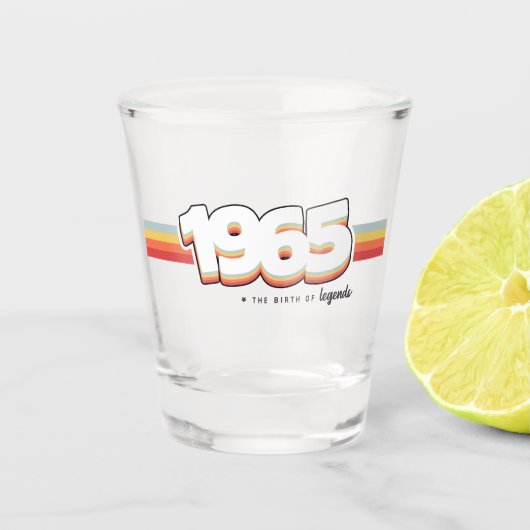 Verre A Shot 1965 The birth of legends (Devant)