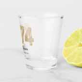 Verre A Shot 1974 Gold et Black 50th Birthday Shot Glass (Droite)