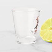 Verre A Shot 19e anniversaire Rose Gold (Gauche)