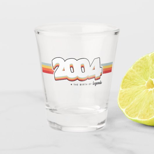 Verre A Shot 2004 La naissance des légendes (Devant)