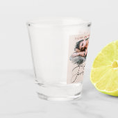 Verre A Shot 21e anniversaire de la photo rose vierge (Gauche)