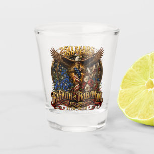 Verre A Shot 250 Ans De Foi Et De Liberté Amérique