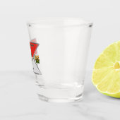 Verre A Shot 2e régiment de cavalerie blindée "toujours prêt" (Droite)