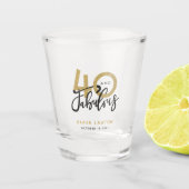 Verre A Shot 40 et fabuleux  (Devant)