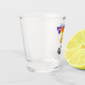 Verre A Shot 40 et fabuleux ballons d'anniversaire (Gauche)