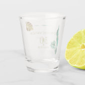 Verre A Shot 50 et Fab Green Gold Feuilles (Dos)