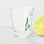 Verre A Shot 50 et Fab Green Gold Feuilles (Gauche)