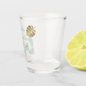 Verre A Shot 50 et Fab Green Gold Feuilles (Droite)