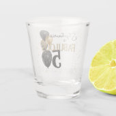 Verre A Shot 50 & Fabuleux Black Gold Glam Shot Glass (Dos)
