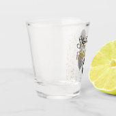 Verre A Shot 50 & Fabuleux Black Gold Glam Shot Glass (Gauche)