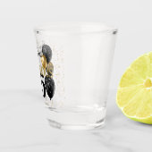 Verre A Shot 50 & Fabuleux Black Gold Glam Shot Glass (Droite)