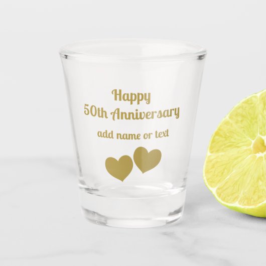 Verre A Shot 50e Anniversary (Devant)