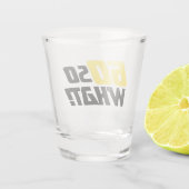 Verre A Shot 60 alors ce que Drôle Citation 60e Anniversaire (Dos)