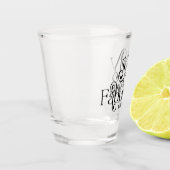 Verre A Shot 60e anniversaire Soixante et fabuleux Personnalisé (Gauche)