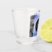 Verre A Shot 65e anniversaire de l'élégant Mariage Blue Sapphir (Gauche)