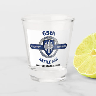 Verre A Shot 65e division d'infanterie