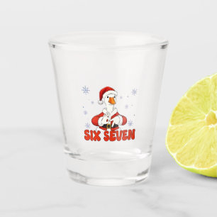 Verre A Shot 6 7 Six Seven Main Génération Z Alpha Oie Noël