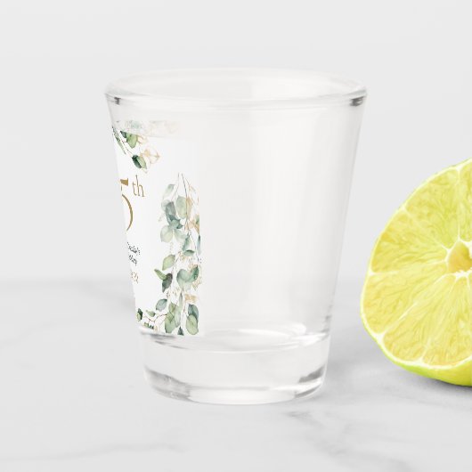 Verre A Shot 75e anniversaire Eucalyptus (Droite)