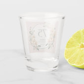 Verre A Shot 75e anniversaire Tropical Floral (Dos)