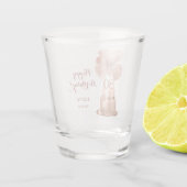 Verre A Shot 80e anniversaire Rose Gold Cake (Dos)