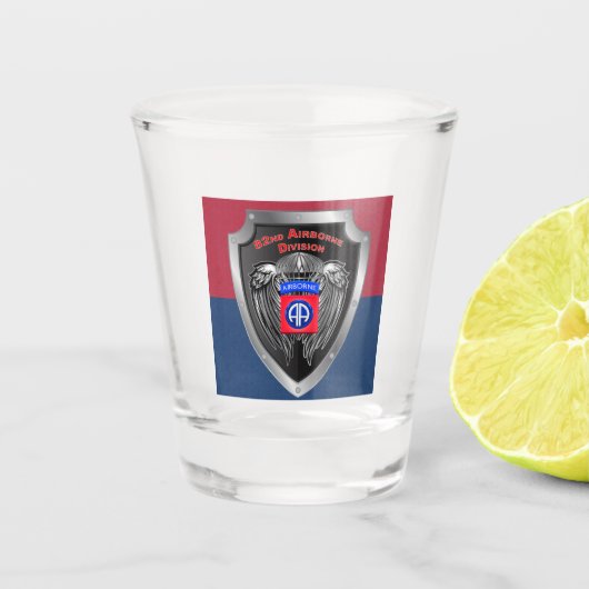 Verre A Shot 82e division aéroportée (Devant)