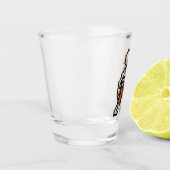 Verre A Shot 8-bit Retro Skeleton (Gauche)