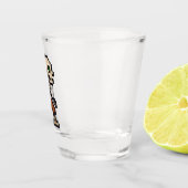 Verre A Shot 8-bit Retro Skeleton (Droite)