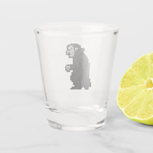 Verre A Shot 8-bit Retro Vampire (Dos)
