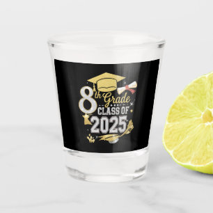 Verre A Shot 8e Classe De 2025 Graduate Graduation